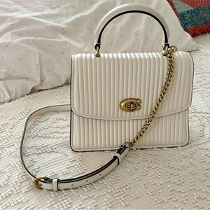 Coach Parker Quilted Top Handle